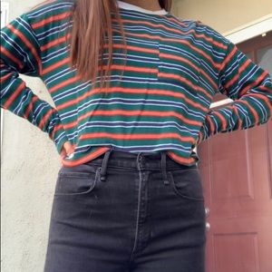 Striped Long Sleeve Tee
